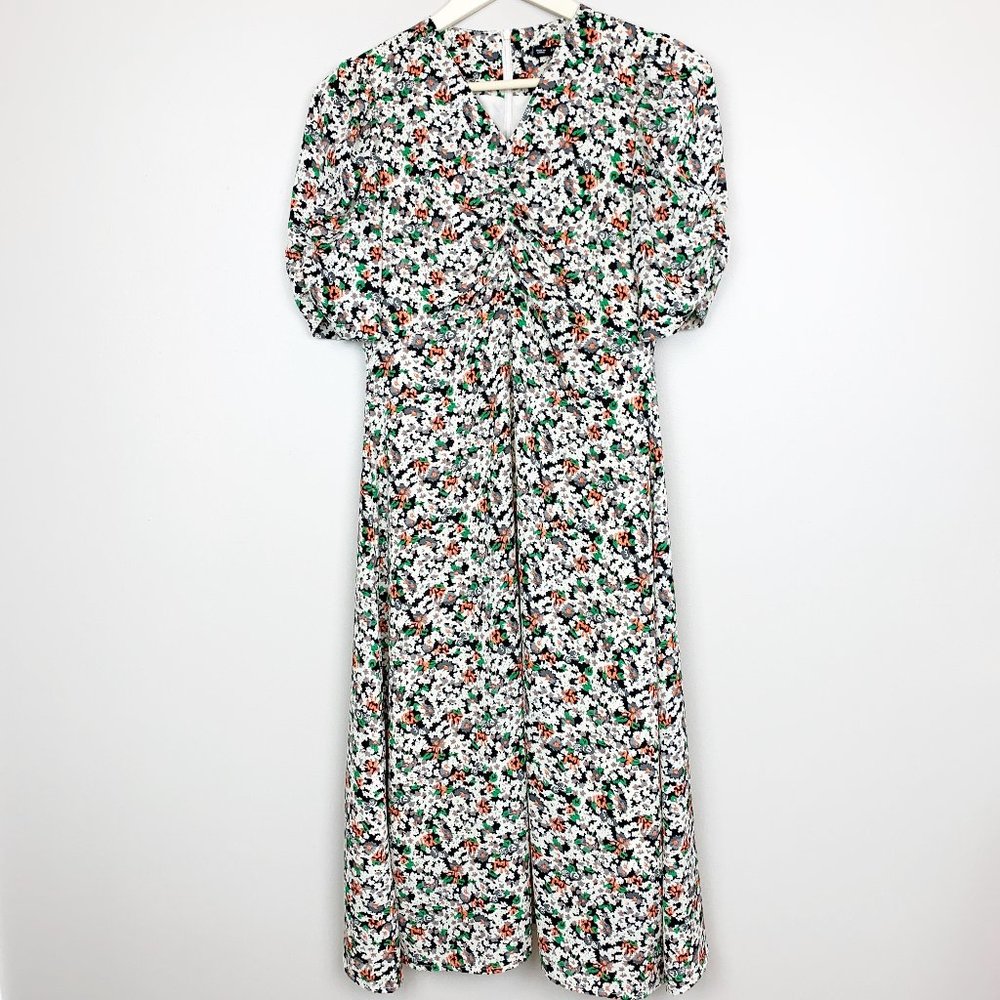 AA & ZZ Floral Midi Dress Size Large